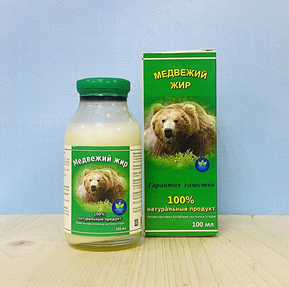 Медвежий жир 100 мл купить в Воронеже